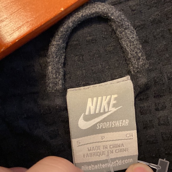 LIKE NEW NIKE Gray Wool Jacket Sz. S - Picture 2 of 7